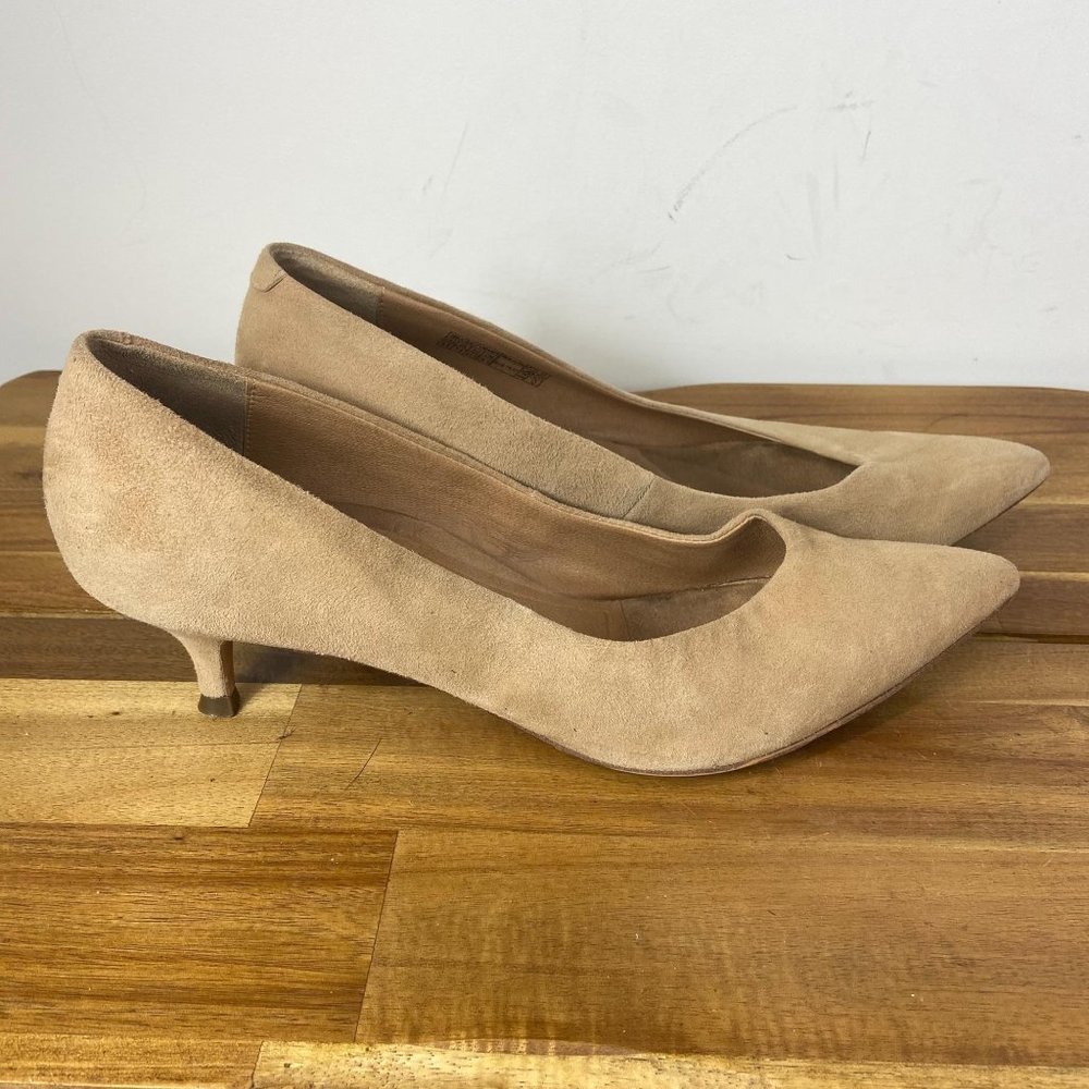 Vionic Josie heels Sand suede Pumps 9.5